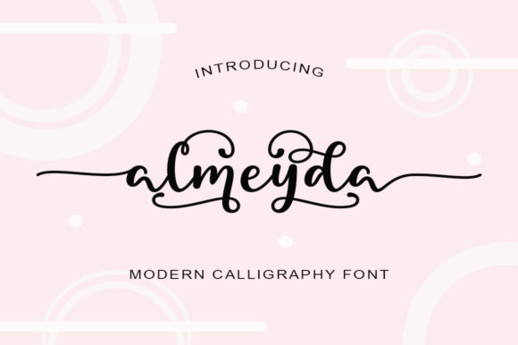 Almeyda: A Handwritten Font for Elegant Editorial Design