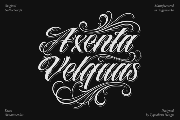 Axenta Velquas: A Victorian Handwritten Font for Modern Web Design