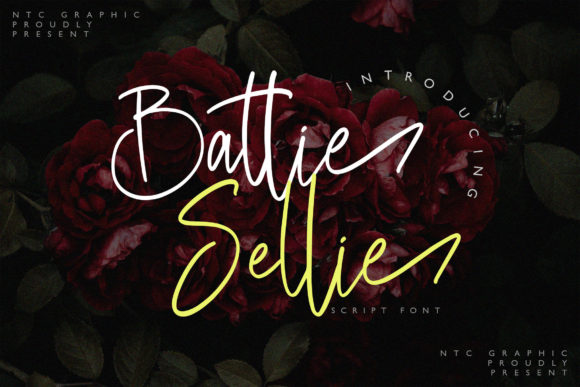 Battie Sellie: A Delicate Script Font for Branding Magic