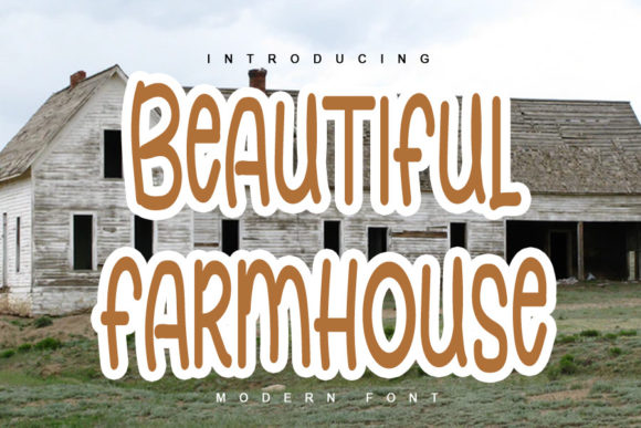 Beautiful Farmhouse Font for Branding Projects