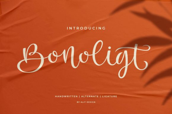 Bonoligt Script Font Review