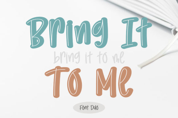 Bring It to Me: A Chic Script Font for Creative Projects