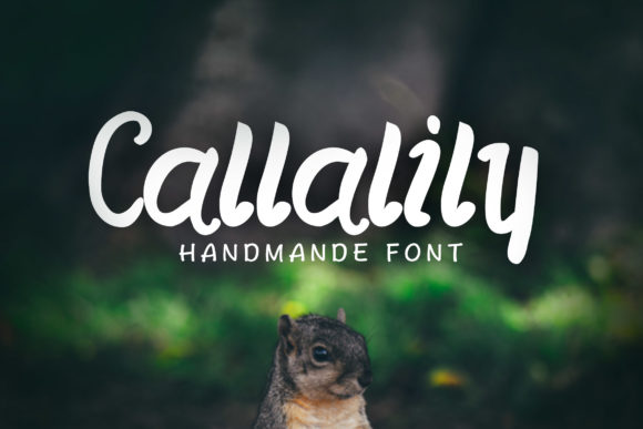 Callalily: A Handwritten Font for Modern Editorial Design