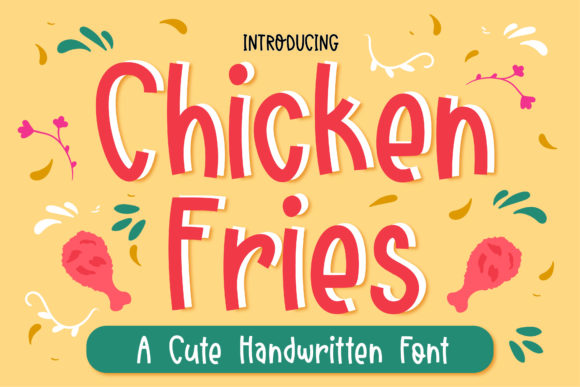 Chicken Fries Font for Business Branding