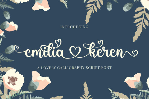 Emilia Keren: A Luxurious Script Font for Impactful Campaigns