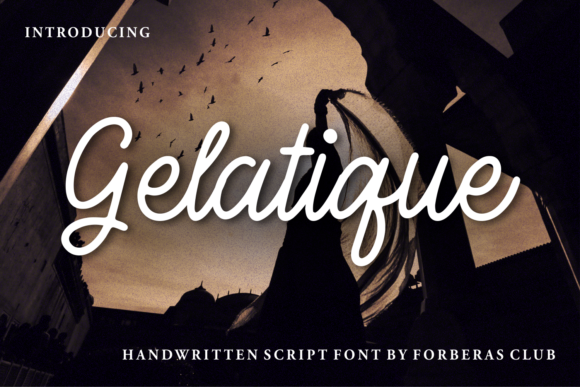 Gelatique: A Vintage Script Font for Professional Branding
