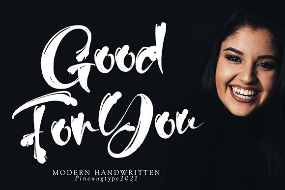 Good for You: A Stylish Font That Elevates Branding