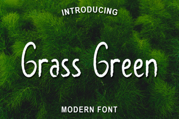 Grass Green: A Fresh Font for Branding and Design