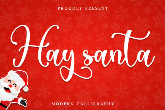 Hay Santa: A Timeless Handwritten Font for Branding