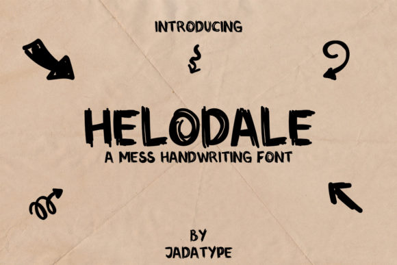Helodale: A Handwritten Font for Authentic Editorial Design