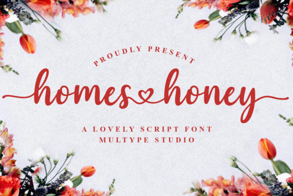 Homes Honey: A Luxurious Script Font for Web Design