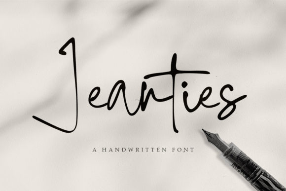 Jeanties: A Whimsical Script Font for Modern Campaigns