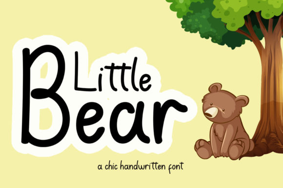 Little Bear Font for Business Branding
