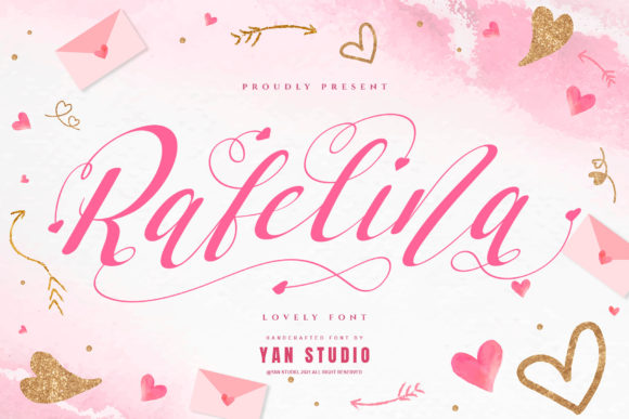 Rafelina: A Refined Script Font for Modern Web Design