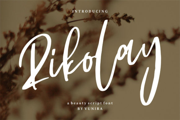 Rikolay Font for Handmade Creations
