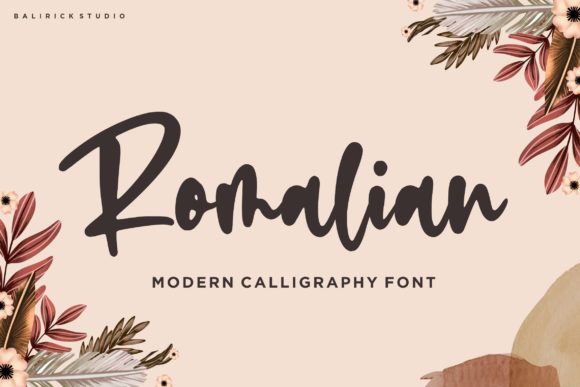 Romalian Script Font Review for Real Projects