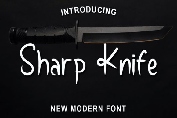 Sharp Knife Font for Polished Branding