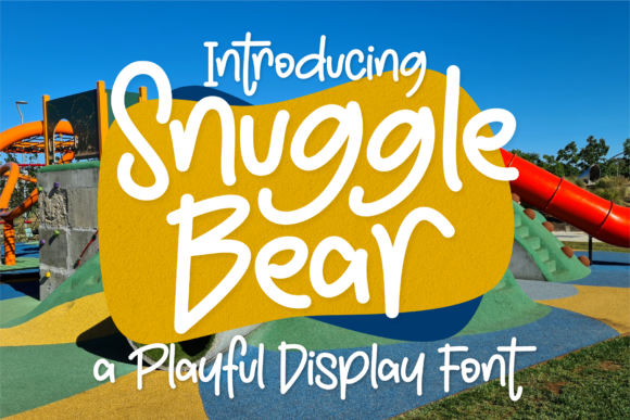 Snuggle Bear: A Quirky Handwritten Font for Branding Projects