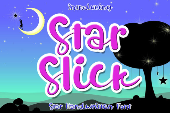 Star Slick: A Trendy Font for Social Media and Brand Campaigns