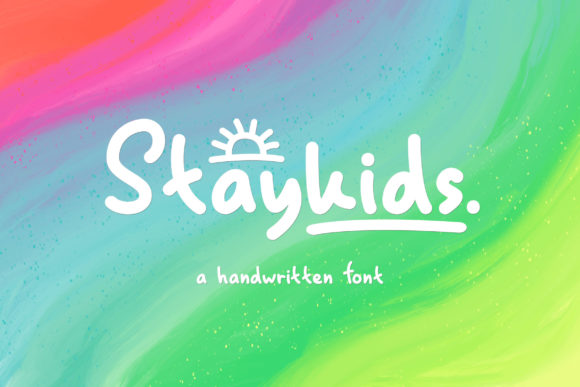 Stay Kids: A Handwritten Font for Thoughtful Editorial Design