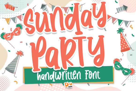 Sunday Party Font for Handmade Creations