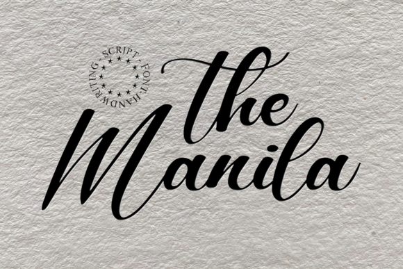 The Manila: A Modern Script Font for Editorial Magic